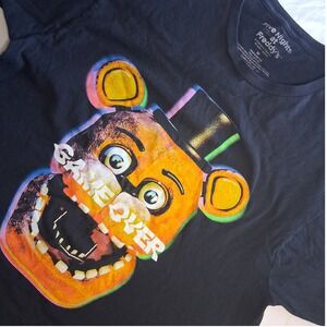 Five Nights at‎ Freddys Game Over Freddy Fazbear Graphic T Shirt Size M FNAF